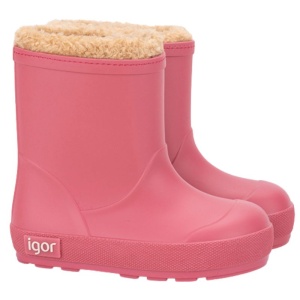 Igor Cizme cauciuc barefoot Yogi Borreguito Frambuesa W10306-133 incaltaminte copii bigstep