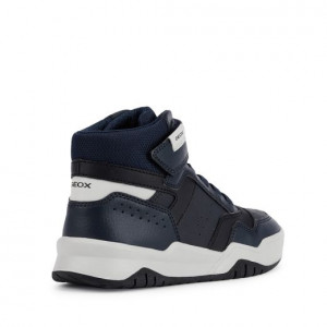 Ghete baieti J Perth B.E Navy Grey colectia Geox Respira