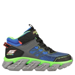 Ghete băieți Skechers Tech Grip High Surge Royal Black