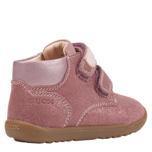 Ghete fete Geox Macchia Girl Rose Smoke - vedere din față - B164PC/07722/C8025