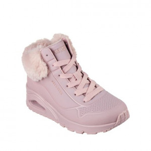 Skechers Ghete imblanite Fete Uno Fall Air Mauve incaltaminte copii bigstep