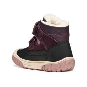 Geox Ghete imblanite impermeabile fete Omar WPF Black Dk Purple B462LC-022FU-C9228 incaltaminte copii bigstep