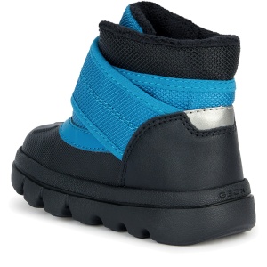 Ghete impermeabile baieti B Willaboom B ABX Petrol Blue — vedere din spate