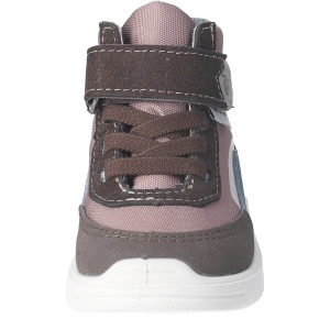 Ghete impermeabile baieti Romeo Schoko Marone - 503100303/260 - din fata