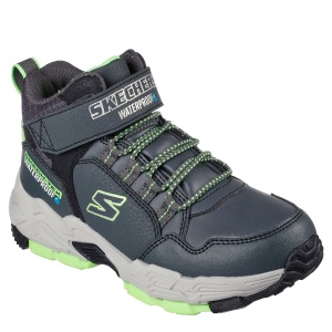 Ghete impermeabile băieți Skechers Drollix Venture Rush Grey - Img 2