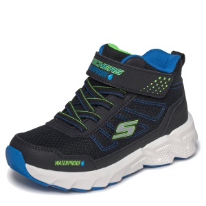Ghete impermeabile baieti Skechers Elite Sport Tread-Aq Negru - 406336L/BKBL - lateral