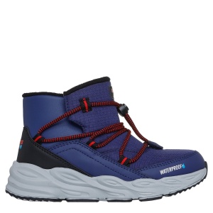 Ghete impermeabile băieți Skechers Turbo Tread Storm Glider Navy