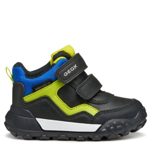 Ghete impermeabile baieti Trekkyup Boy B Abx Black Fluo Green