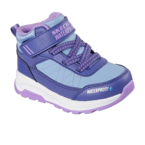 Skechers Ghete impermeabile fete Storm Blazer Navy Purple N 303493N-NVPR incaltaminte copii bigstep