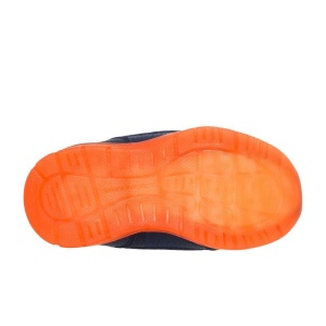 Skechers Ghete baieti Water Repelent Illumi Brights Splash Beams Navy Orange N incaltaminte copii bigstep
