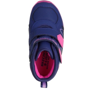 Ghete Water Repelent fete Skechers Illumi Brights Polar Steppe Navy - Img 4