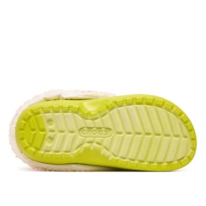 Papuci de casa Crocs Classic The Grinch Lined Clog incaltaminte copii bigstep