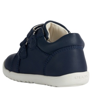 Pantofi băieți Geox First Steps Macchia Boy Navy — vedere din spate