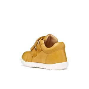 Geox Pantofi baieti Macchia Boy Ochre Yellow B254NB-000CL-C2003  încălțăminte pasi bigstep