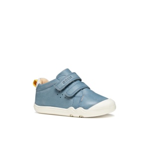 Geox Pantofi bebelusi Steppieup Boy Lt Sky încălțăminte primii pasi bigstep