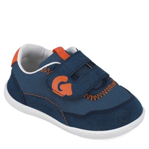 Pantofi barefoot băieți Garvalin 252335 Bleumarin - Img 4