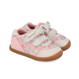 Biomecanics Pantofi barefoot fete 262192-A103 Beige încălțăminte primii pasi bigstep