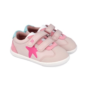 Garvalin Pantofi barefoot fete 262320-D779 Cotton încălțăminte copii bigstep