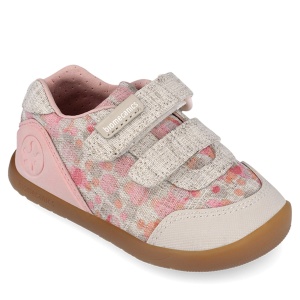 Pantofi barefoot fete Biomecanics Beige - Img 4