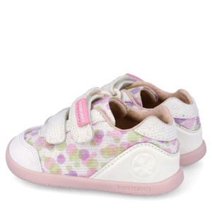 Pantofi barefoot fete Biomecanics Blanco Multi - Img 3