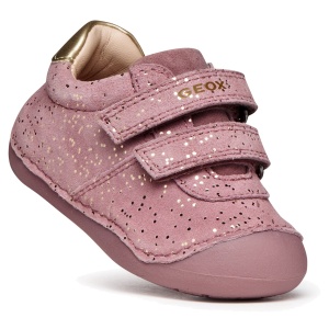Pantofi bebeluși Geox Tutim Pink Platinum - B9440B/007NF/C8233 - unghi