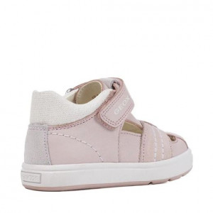Geox Pantofi Fete Biglia G.D Light Rose White incaltaminte copii primii pasi bigstep