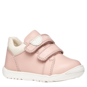Pantofi fete Geox Macchia Girl Lt Rose Lt Ivory — vedere în perspectivă