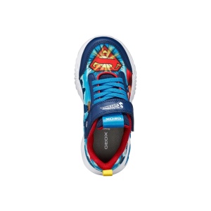 Geox Pantofi sport baieti Assister Boy Navy Lt Blue încălțăminte copii bigstep
