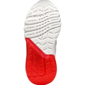 Geox Pantofi sport baieti Ciberdron Boy Black Red J55LBG-014CE-C0048