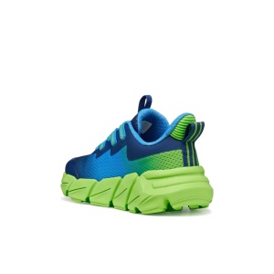 Geox Pantofi sport baieti Flexyper Fast Boy Lt Blue Lime încălțăminte copii bigstep