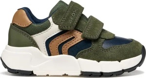 Pantofi sport baieti Flexyper Mini Boy Musk/Cognac