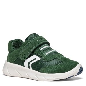 Pantofi sport băieți Geox Foot-Run Boy Forest/White - B660KA/0FU22/C3P1Z - față