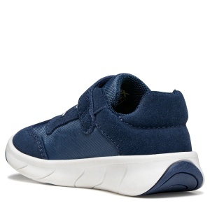Pantofi sport băieți Geox Foot-Run Boy Lt Navy/White - B660KA/0FU22/CB41Z - spate