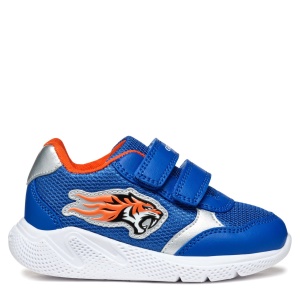 Pantofi sport băieți Geox Sprintye Boy Royal Orange