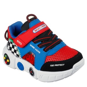 Pantofi sport baieti Lil Gametronix Blue Multi N