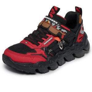 Pantofi sport baieti Mega-Flex Lite-Skechers Tuff 402130L/RDBK încălțăminte copii bigstep