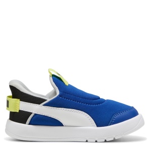 Pantofi sport băieți Puma Courtflex v3 Sliptech Inf Vivid Blue — vedere laterală opusă