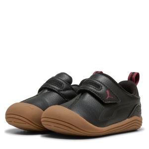 Pantofi sport băieți Puma Kitten SL V Inf Black — detaliu călcâi