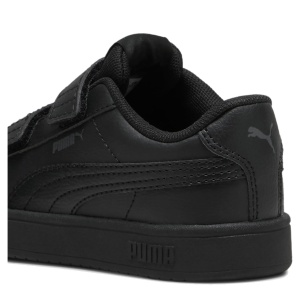 Pantofi sport băieți Puma Rickie Classic V PS Black-Cool — detaliu călcâi