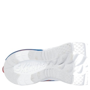Pantofi sport băieți Skechers Creature Crawlers Blue Red — talpa
