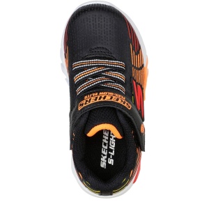 Pantofi sport băieți Skechers Flex Glow Elite Black Multi - Img 4