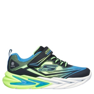Pantofi sport băieți Skechers Flex-Glow Ultra Negru Lime