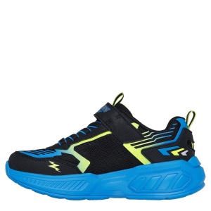 Pantofi sport băieți Skechers Light Storm 3 Bleumarin — vedere din față