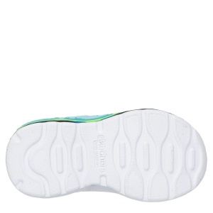 Pantofi sport băieți Skechers Mega Scene Blue Lime — talpa