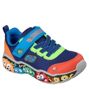 Pantofi sport băieți Skechers Play Scene Navy Multi