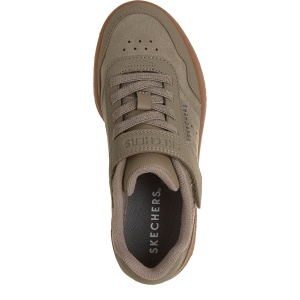 Pantofi sport băieți Skechers Quick Street Bej - 418028L/TPE