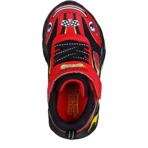Pantofi sport băieți Skechers Thermo Flash Wheel Buddies Red - Img 4