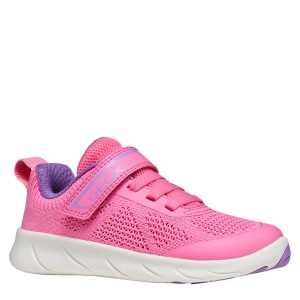 Pantofi sport barefoot fete Geox Foot-Run Girl Pink Lavender — vedere în perspectivă