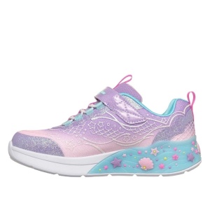 Skechers Pantofi sport fete 303060L/LVMT Mermaid Dreams Lavender Multi L incaltaminte copii bigstep