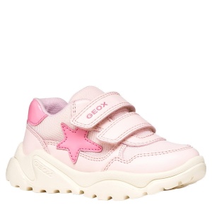 Pantofi sport fete Geox Ciufciuf Lt Pink Fuchsia — vedere în perspectivă